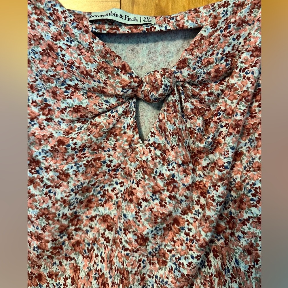 Abercrombie & Fitch dress floral| XL